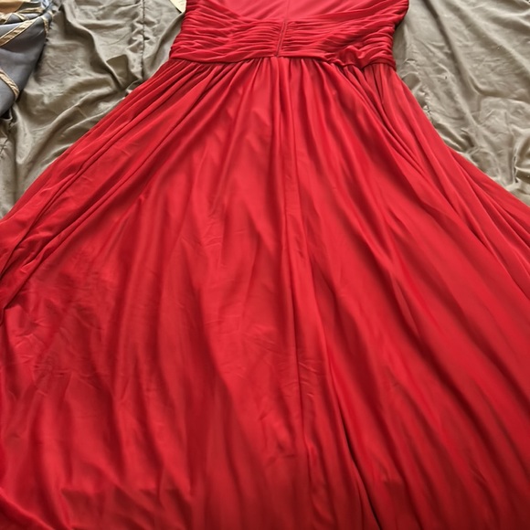 It’s my last bridesmaid dress in candy apple red with sleeves out - Picture 6 of 7